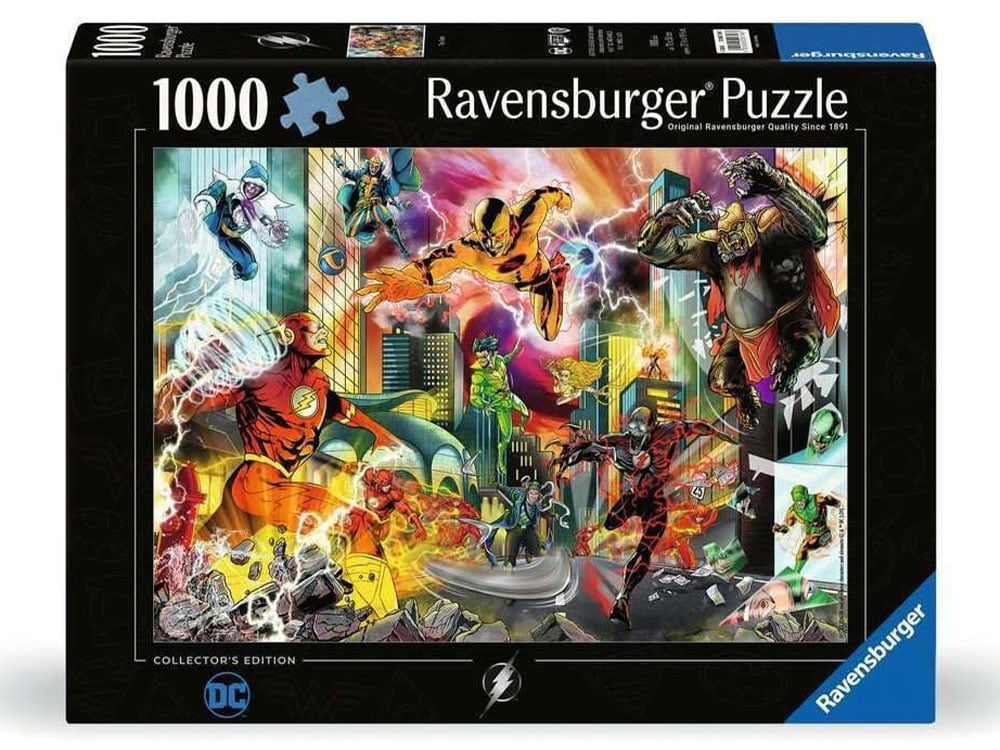 DC Comics Collector's Edition The Flash 1000-Piece Puzzle Gallery Image 1