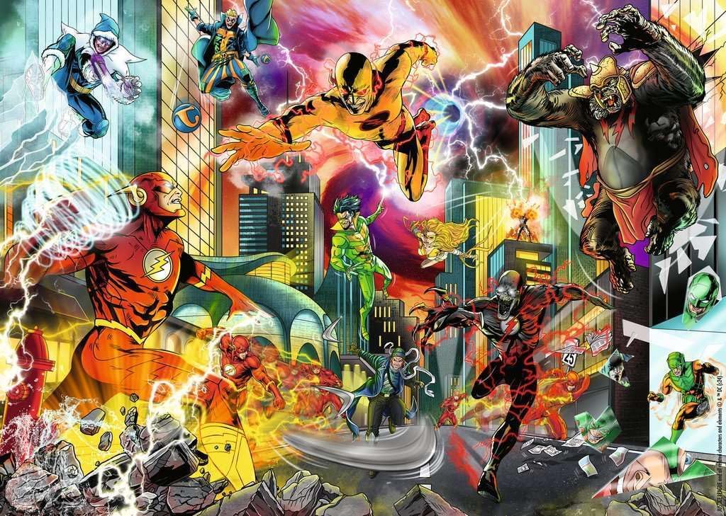 DC Comics Collector's Edition The Flash 1000-Piece Puzzle Gallery Image 3