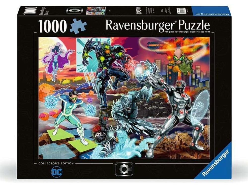 DC Comics Collector's Edition Cyborg 1000-Piece Puzzle Gallery Image 1
