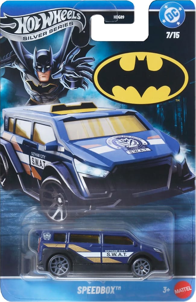 DC Comics Hot Wheels Silver Series 2026 Mix 2 Set of 5 Models Gallery Image 6