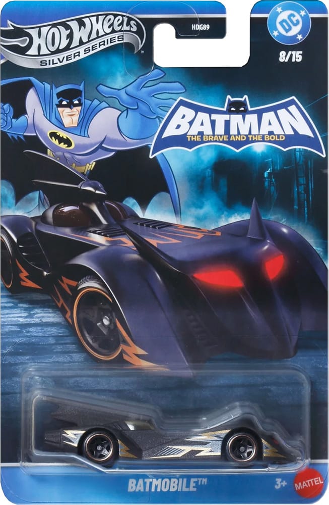 DC Comics Hot Wheels Silver Series 2026 Mix 2 Set of 5 Models Gallery Image 8