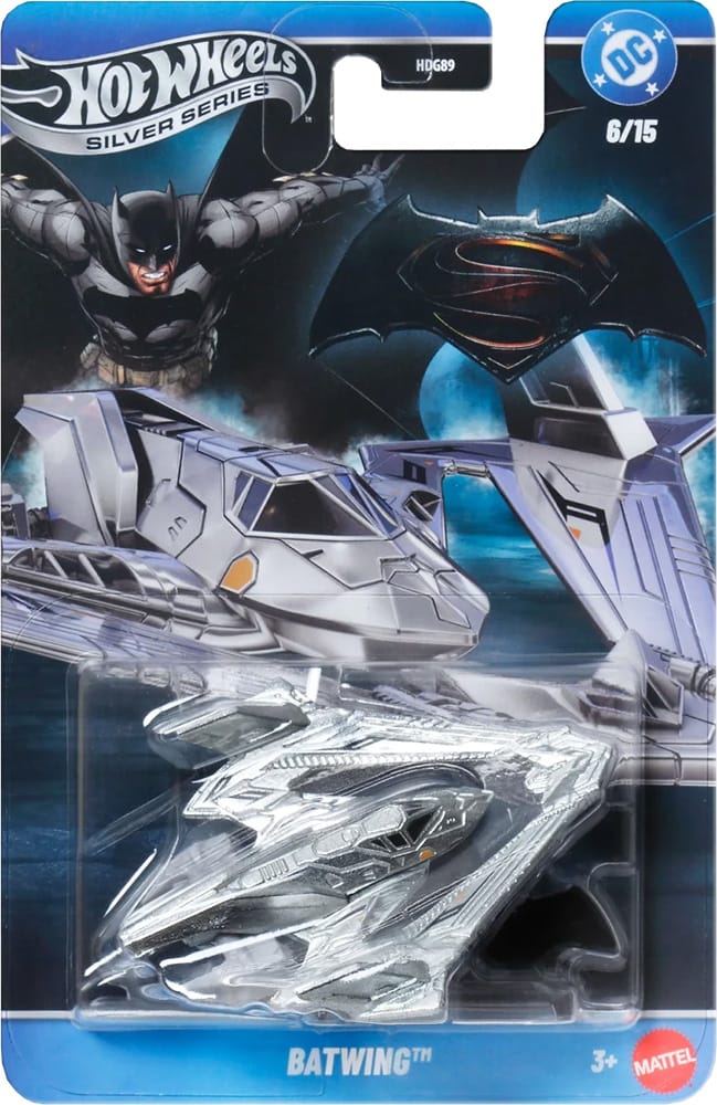 DC Comics Hot Wheels Silver Series 2026 Mix 2 Set of 5 Models Gallery Image 4