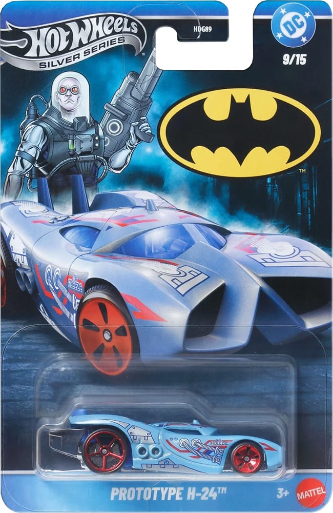 DC Comics Hot Wheels Silver Series 2026 Mix 2 Set of 5 Models Gallery Image 9