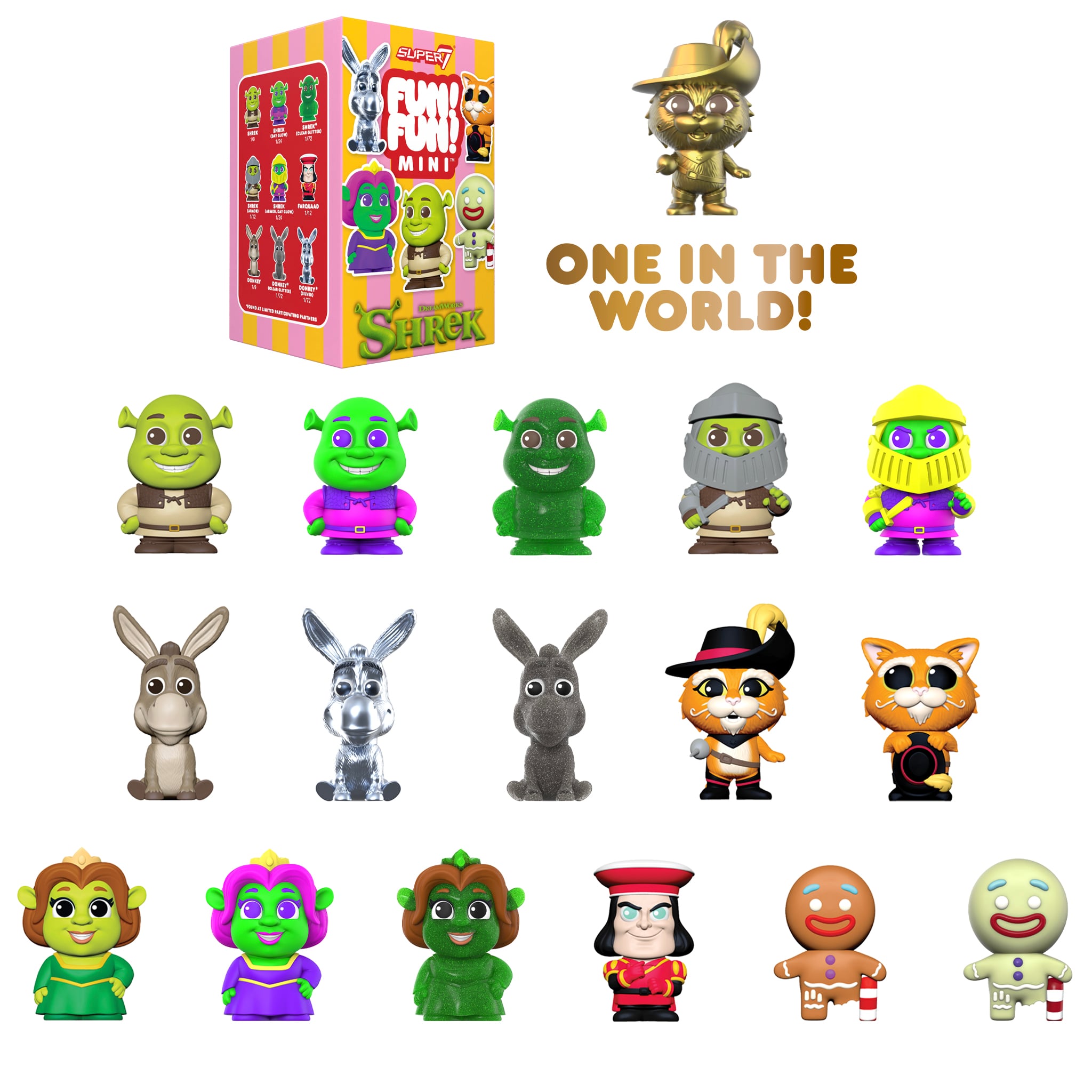 Shrek FUN! FUN! Box of 9 Random Figures Gallery Image 10