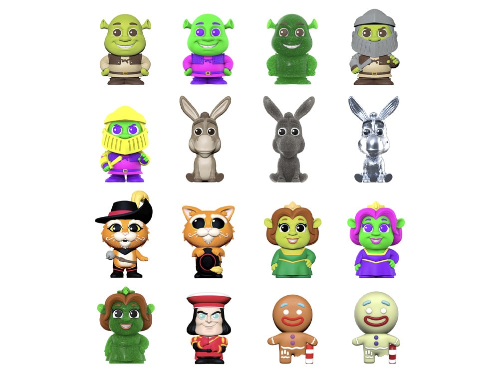 Shrek FUN! FUN! Box of 9 Random Figures Gallery Image 1