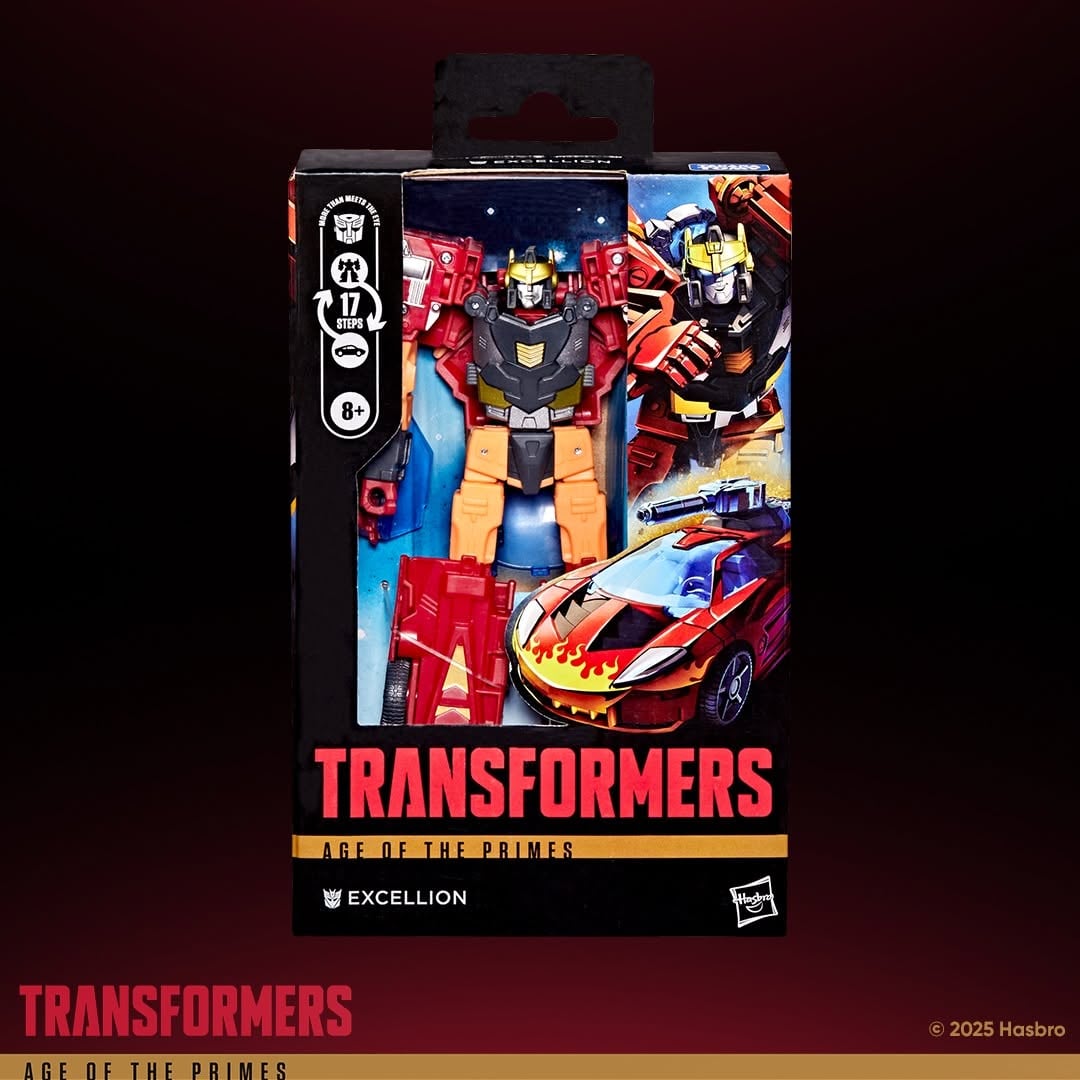 Transformers: Age of the Primes Deluxe Class Excellion Action Figure Gallery Image 5