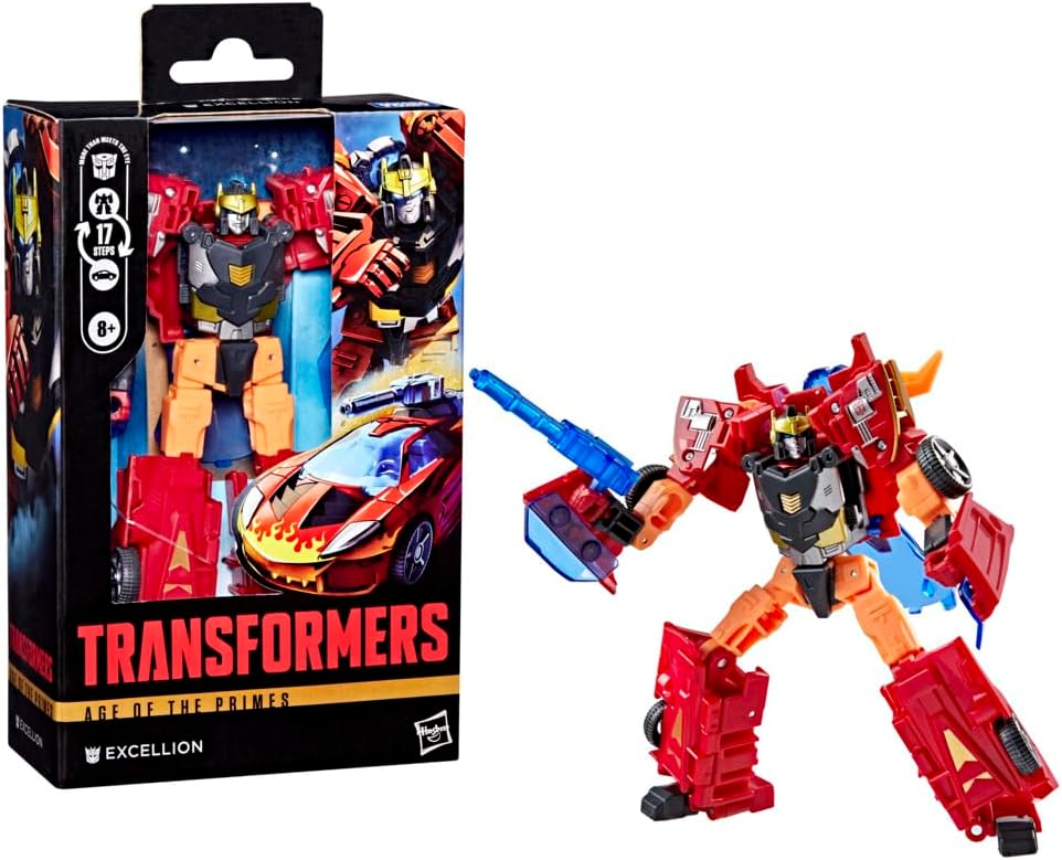 Transformers: Age of the Primes Deluxe Class Excellion Action Figure Gallery Image 8