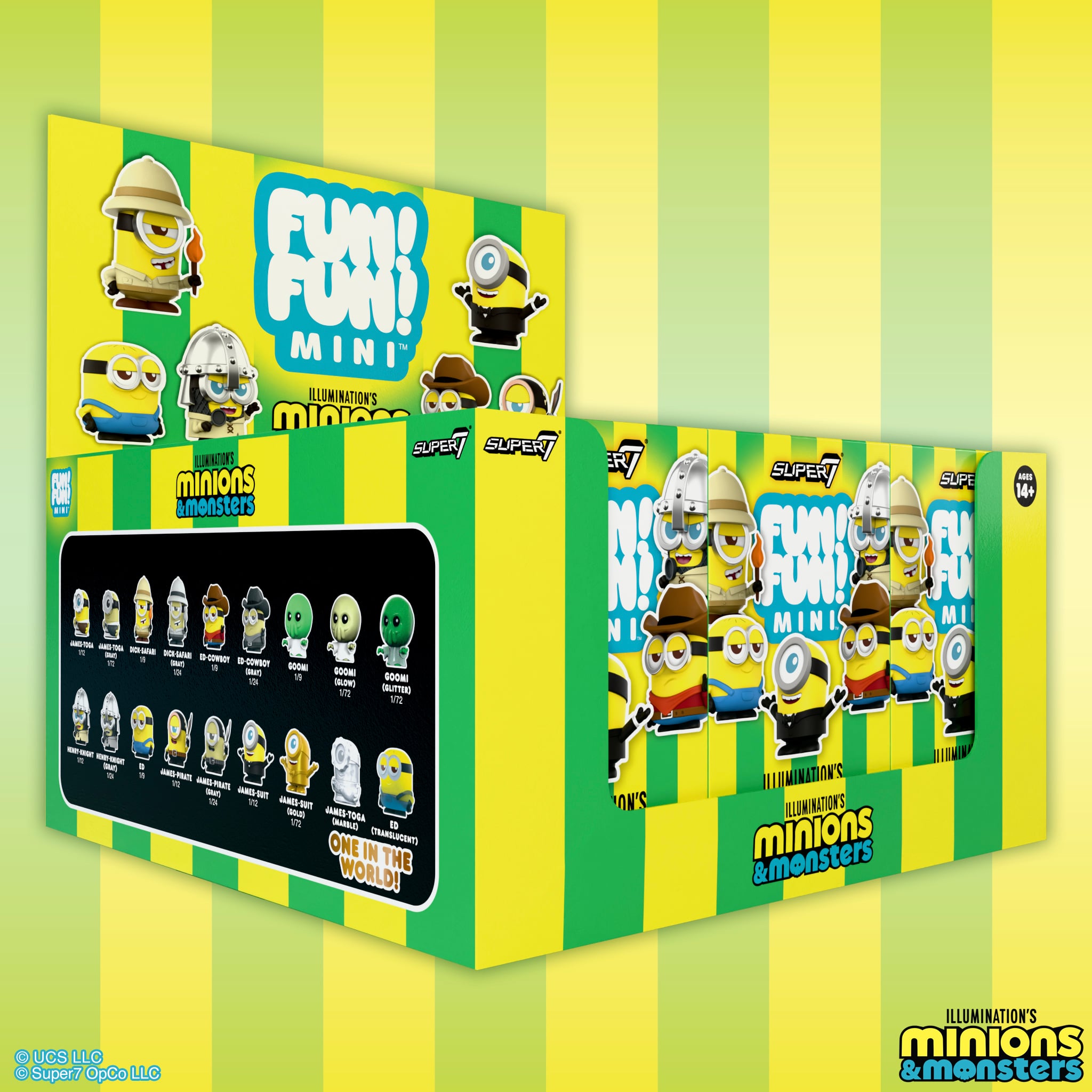 Minions & Monsters (2026) FUN! FUN! Box of 9 Random Figures Gallery Image 20