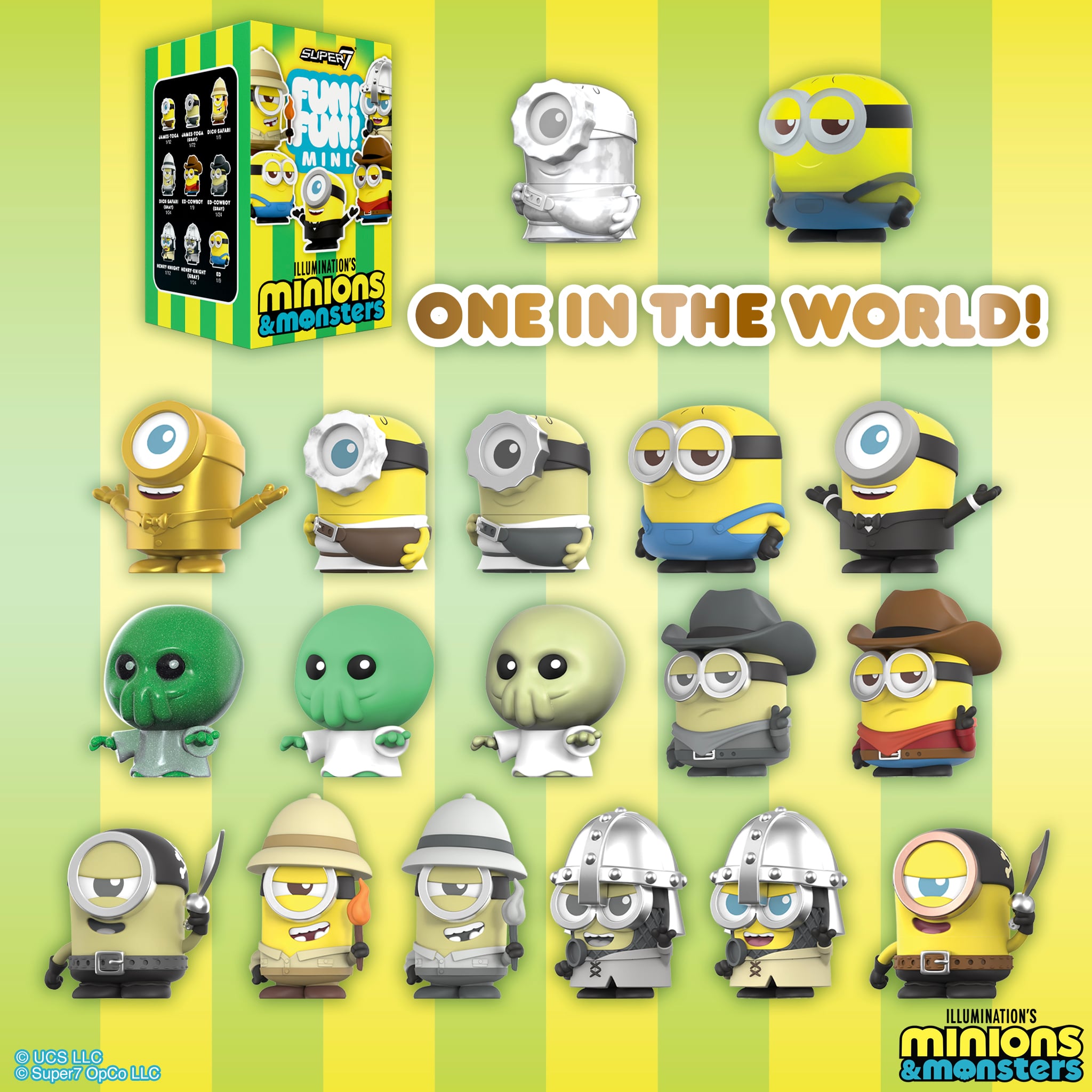 Minions & Monsters (2026) FUN! FUN! Box of 9 Random Figures Gallery Image 16