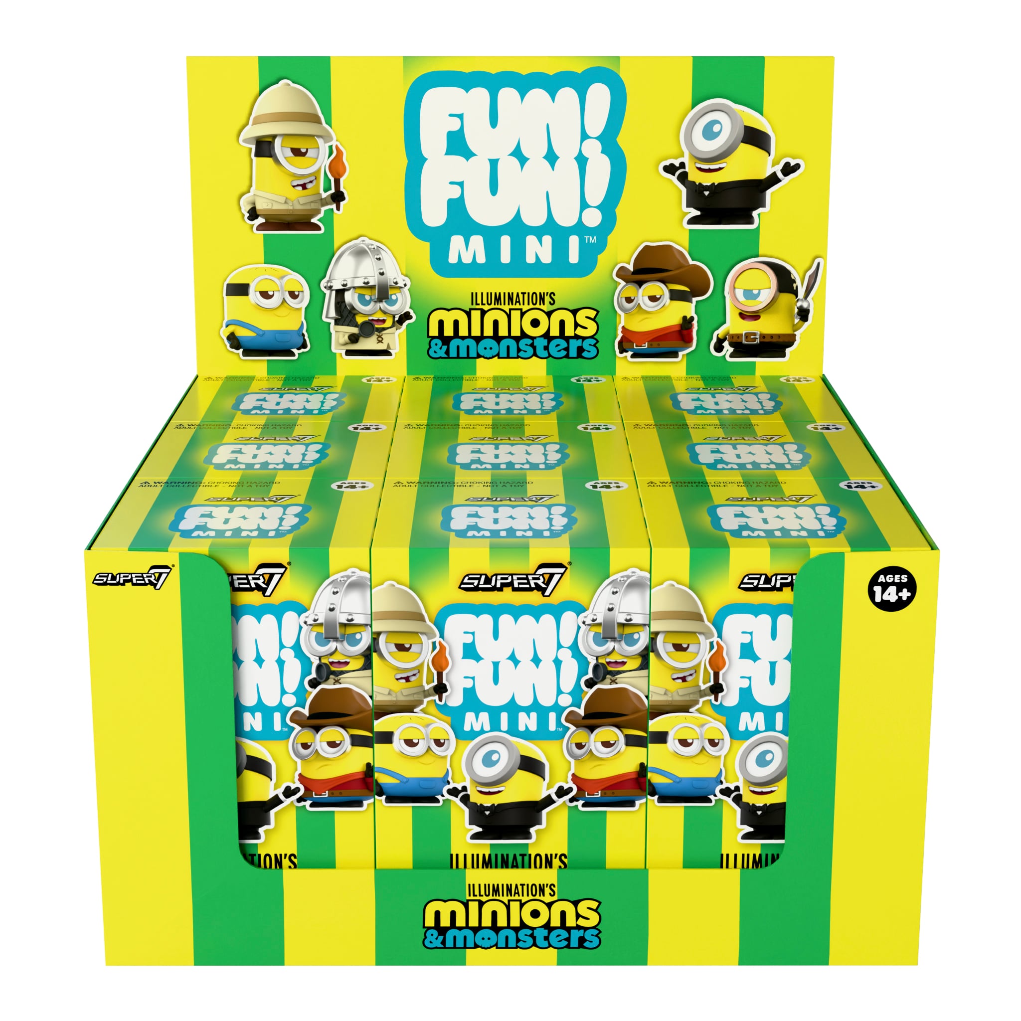 Minions & Monsters (2026) FUN! FUN! Box of 9 Random Figures Gallery Image 19