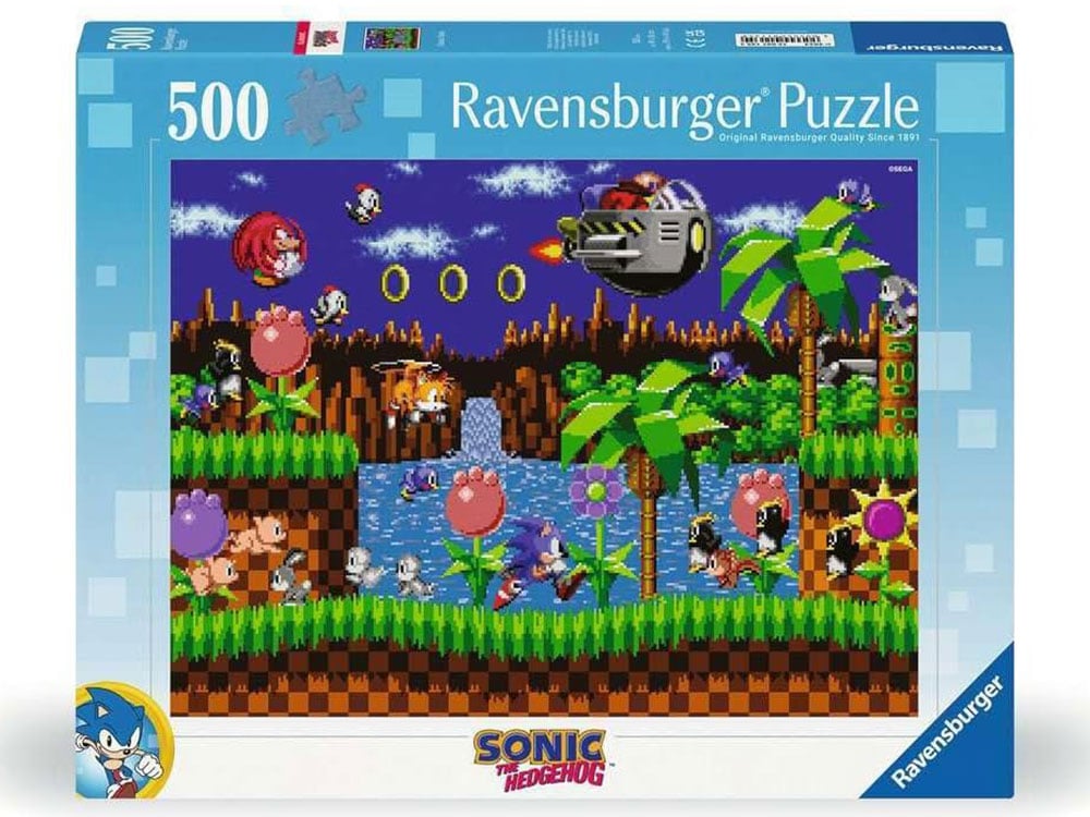 Sonic the Hedgehog 500-Piece Puzzle Gallery Image 1