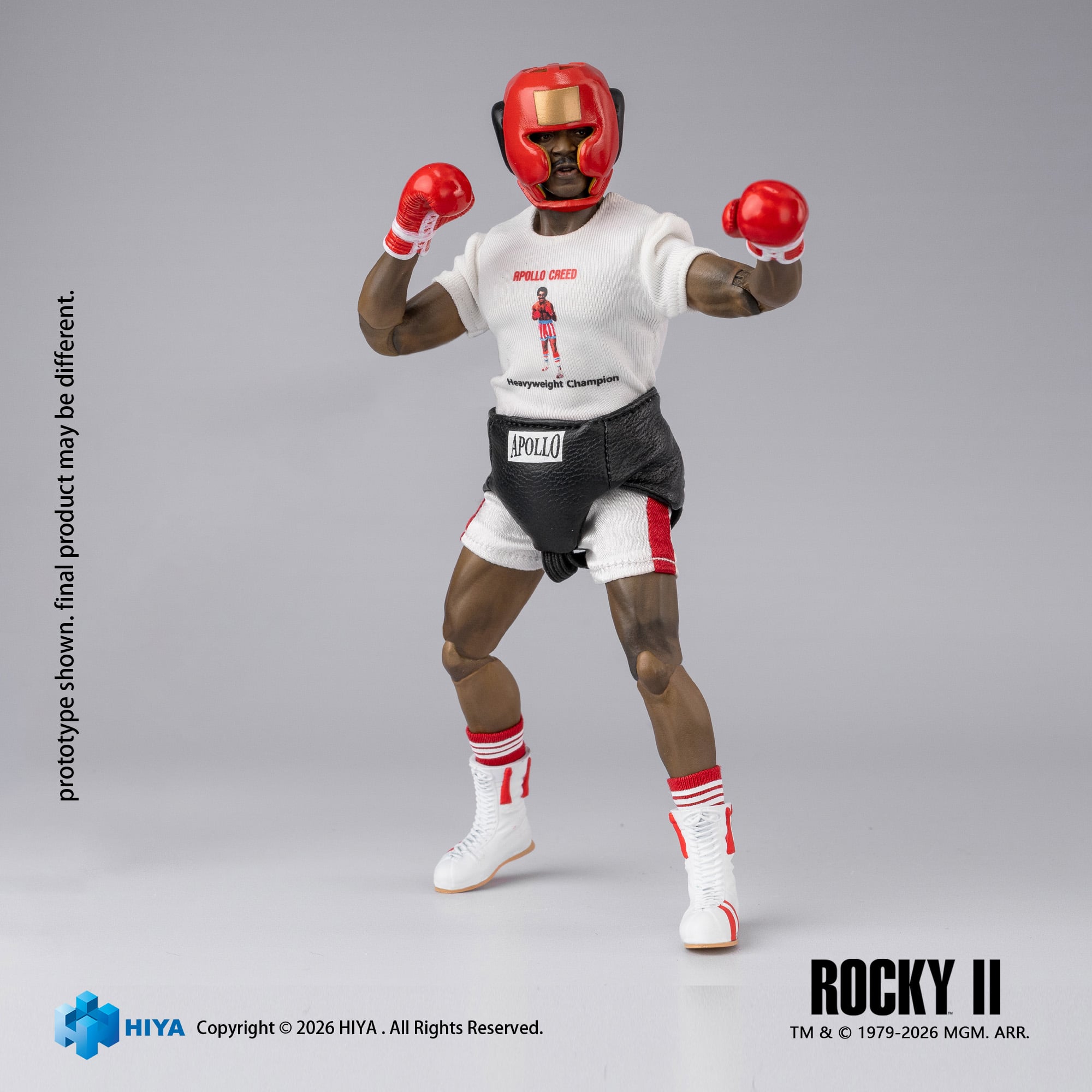 Rocky II Exquisite Super Series Apollo Creed 1/12 Scale Action Figure Gallery Image 9