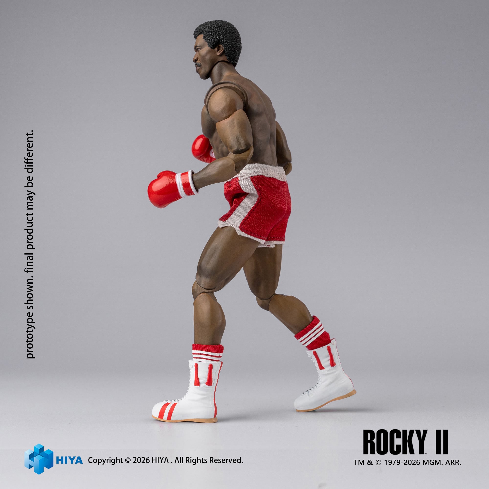Rocky II Exquisite Super Series Apollo Creed 1/12 Scale Action Figure Gallery Image 7