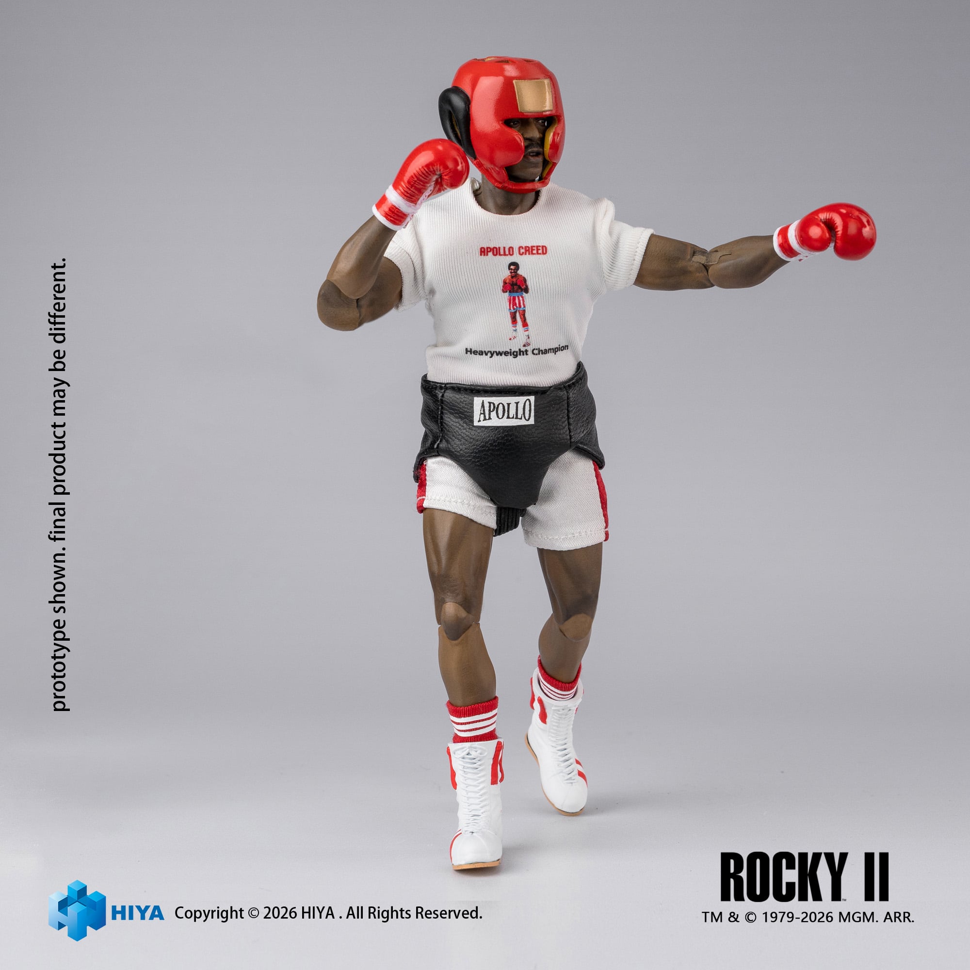 Rocky II Exquisite Super Series Apollo Creed 1/12 Scale Action Figure Gallery Image 11