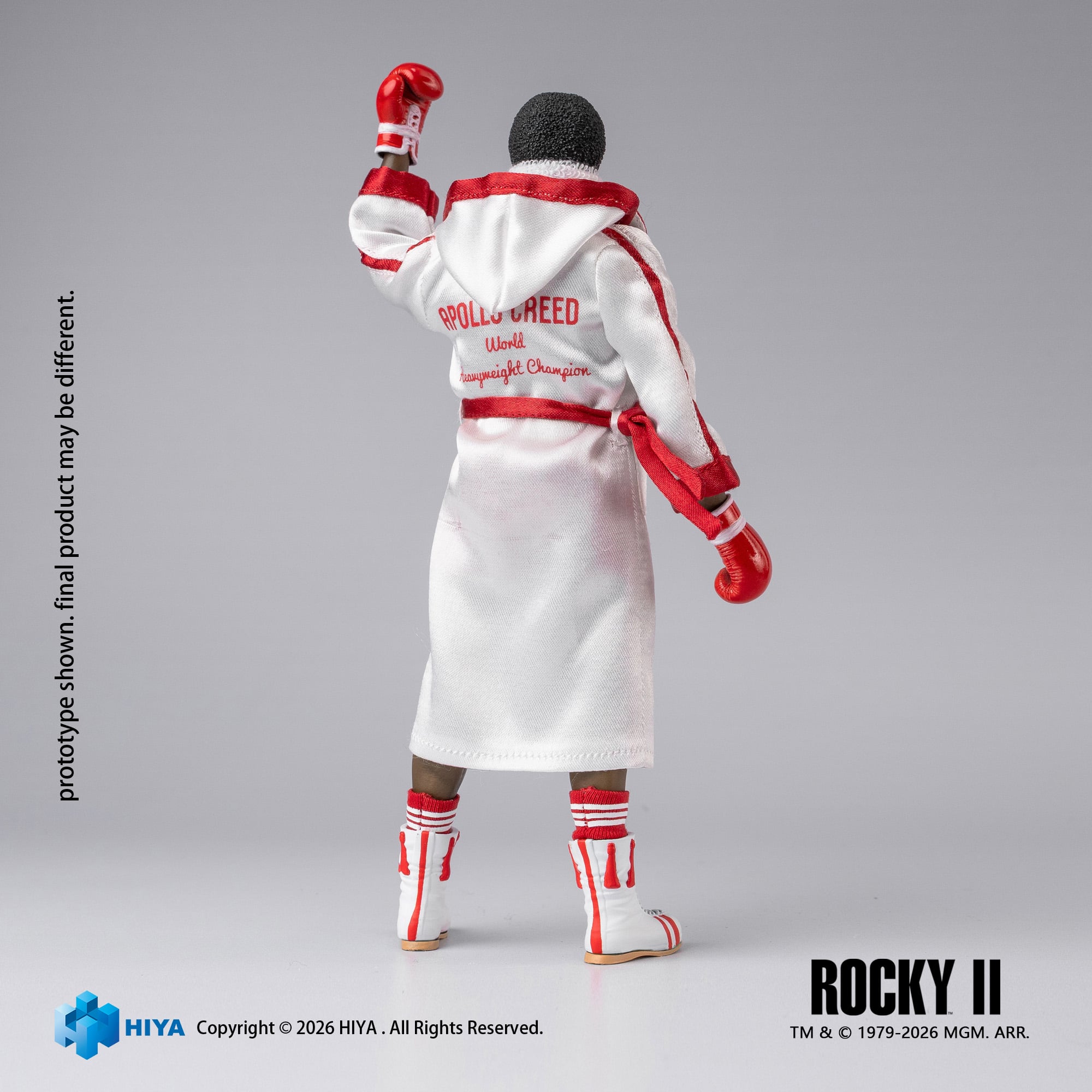 Rocky II Exquisite Super Series Apollo Creed 1/12 Scale Action Figure Gallery Image 8