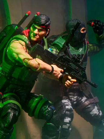 Image of G.I. Joe Classified Series #164 Night Force Beach Head & Quick Kick Action Figure Two-Pack