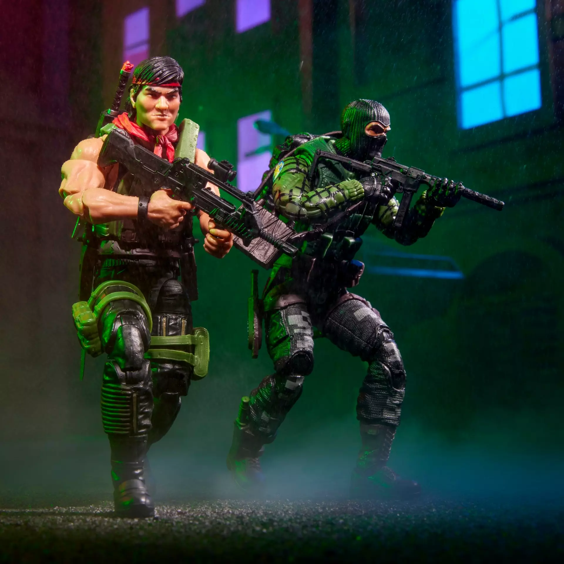 G.I. Joe Classified Series #164 Night Force Beach Head & Quick Kick Action Figure Two-Pack Gallery Image 5