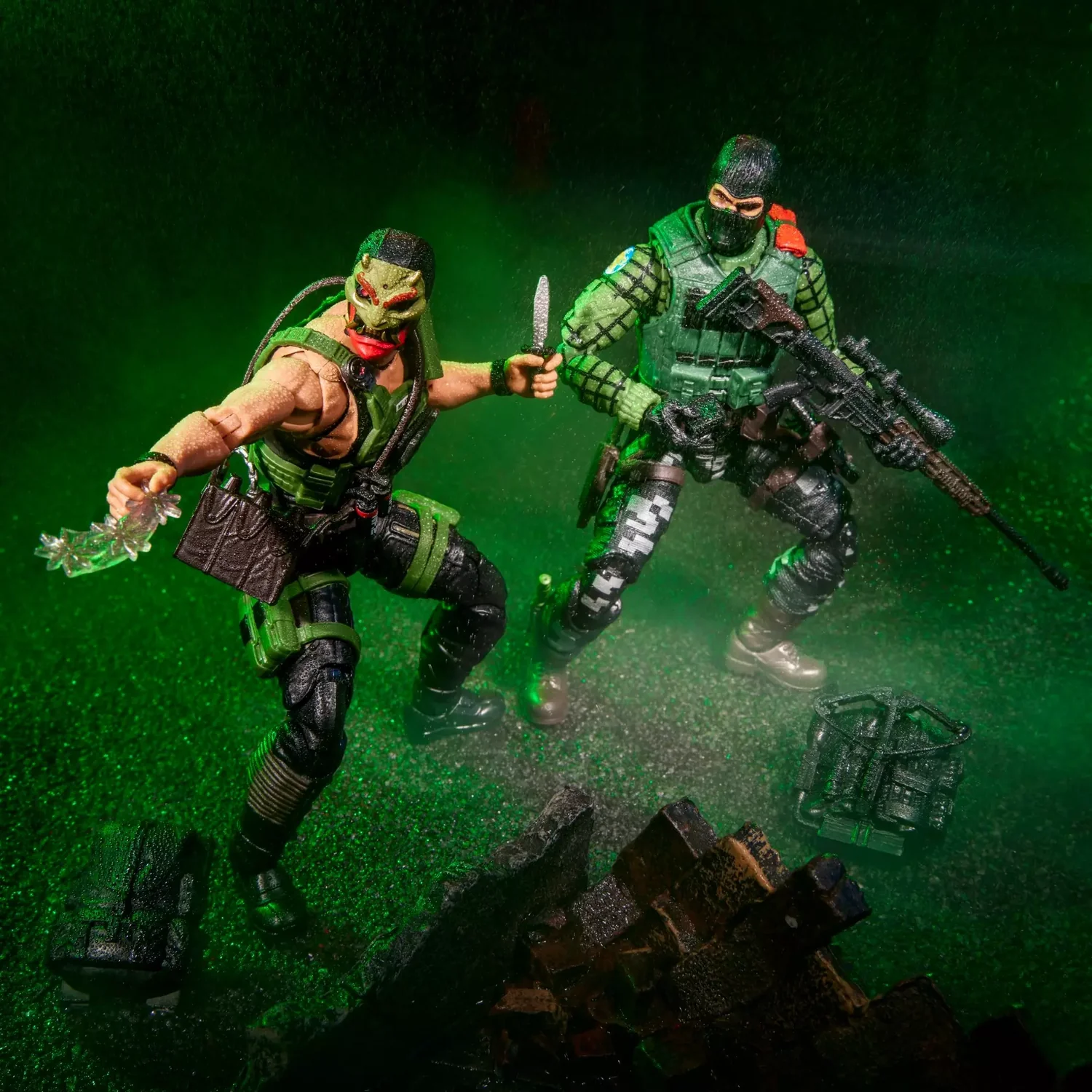 G.I. Joe Classified Series #164 Night Force Beach Head & Quick Kick Action Figure Two-Pack Gallery Image 4