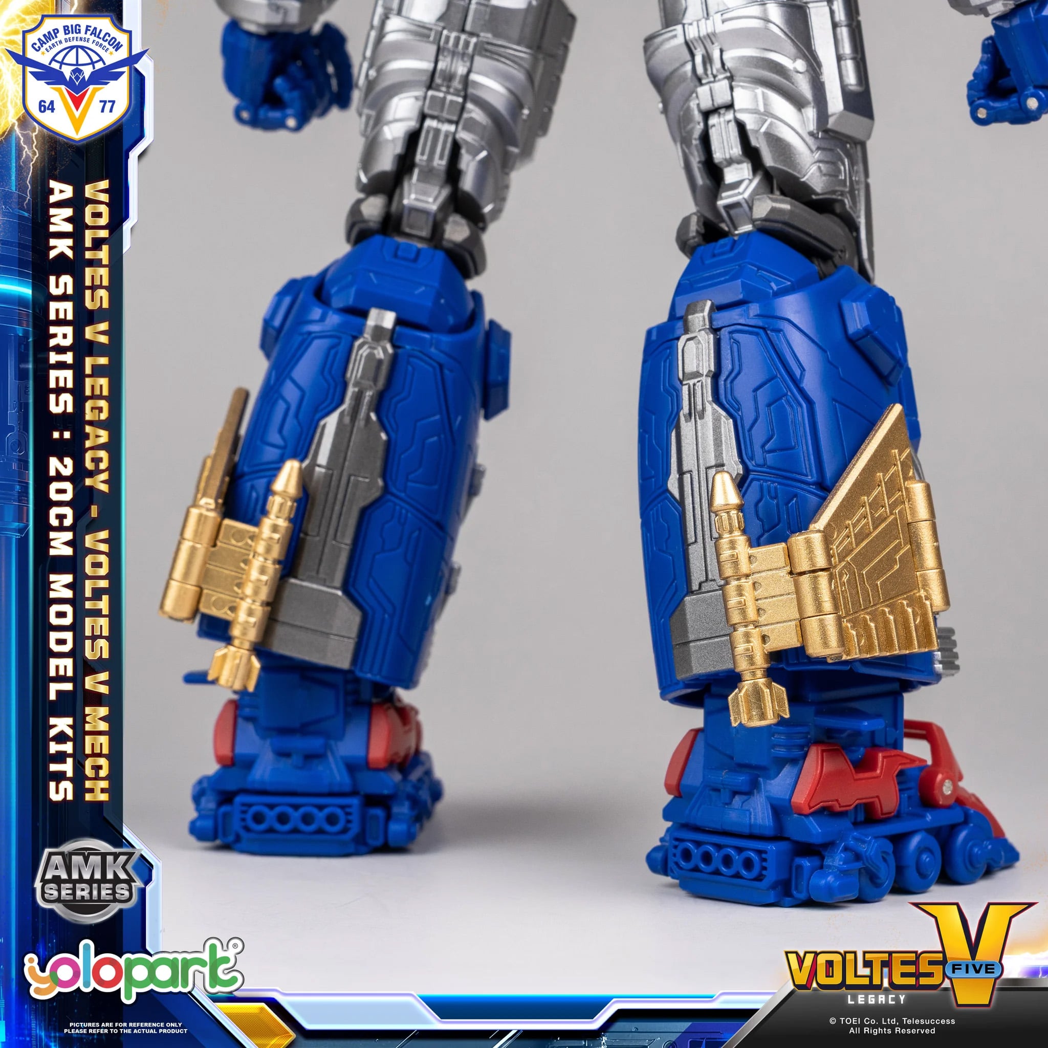 Voltes V: Legacy AMK Voltes V Mech Model Kit Gallery Image 18