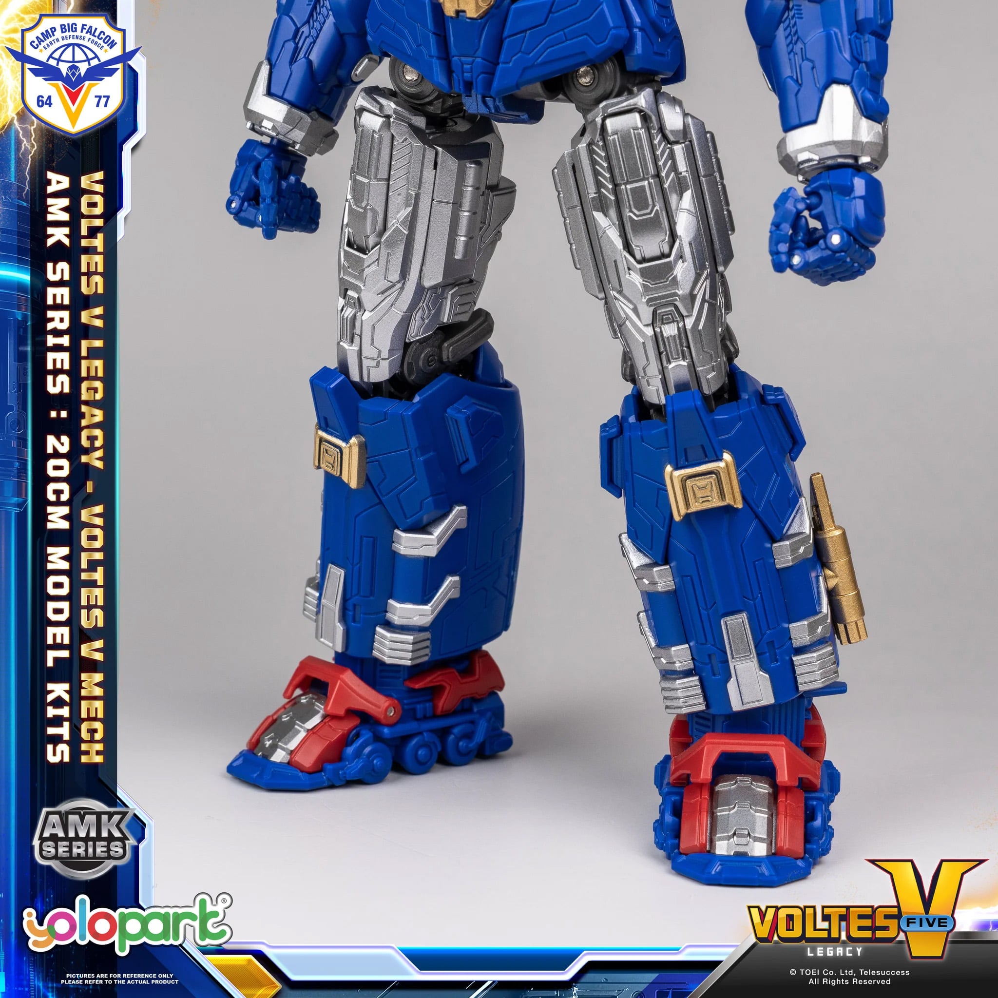 Voltes V: Legacy AMK Voltes V Mech Model Kit Gallery Image 25