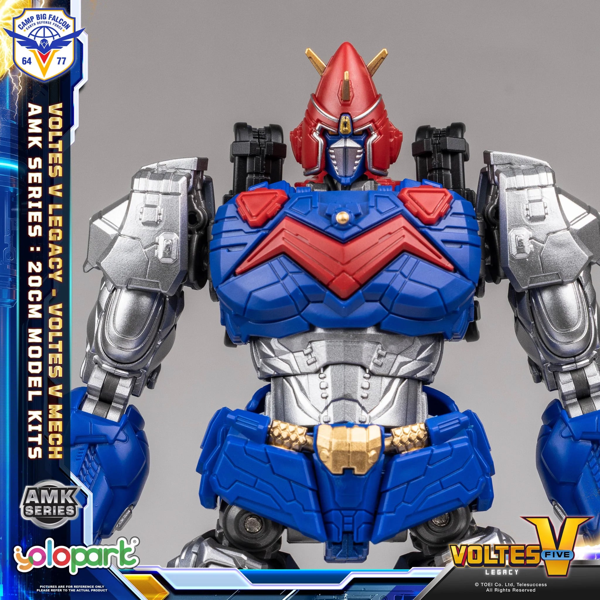Voltes V: Legacy AMK Voltes V Mech Model Kit Gallery Image 26