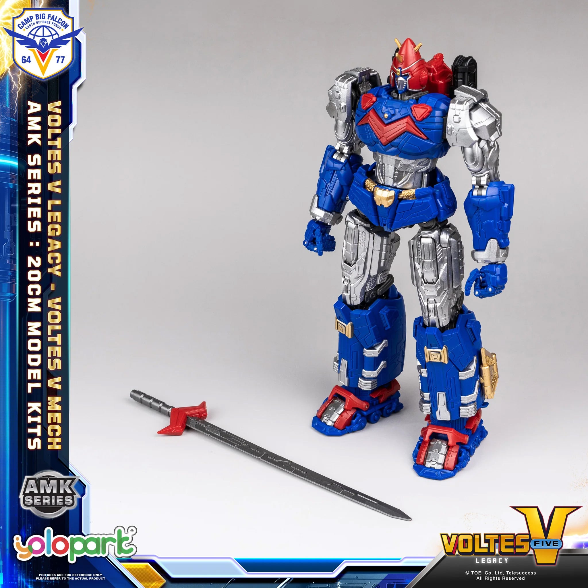 Voltes V: Legacy AMK Voltes V Mech Model Kit Gallery Image 21