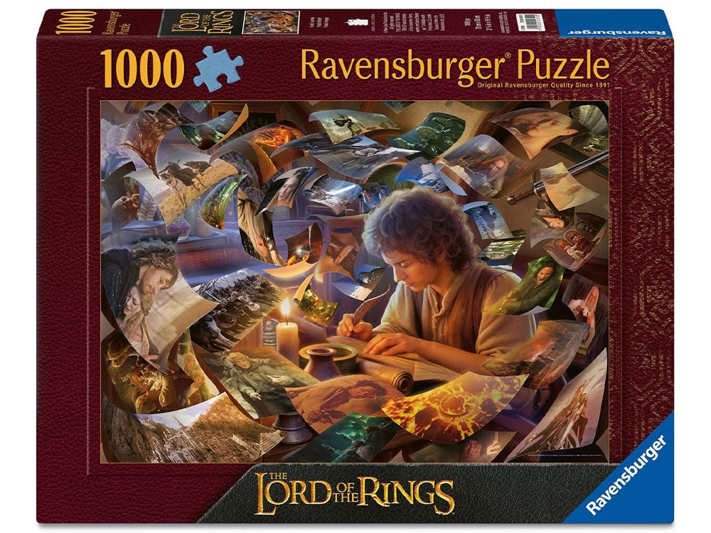 The Lord of the Rings Frodo's Journey 1000-Piece Puzzle Gallery Image 1