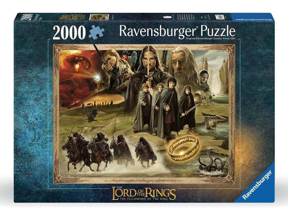 The Lord of the Rings: The Fellowship of the Ring 2000-Piece Puzzle Gallery Image 1
