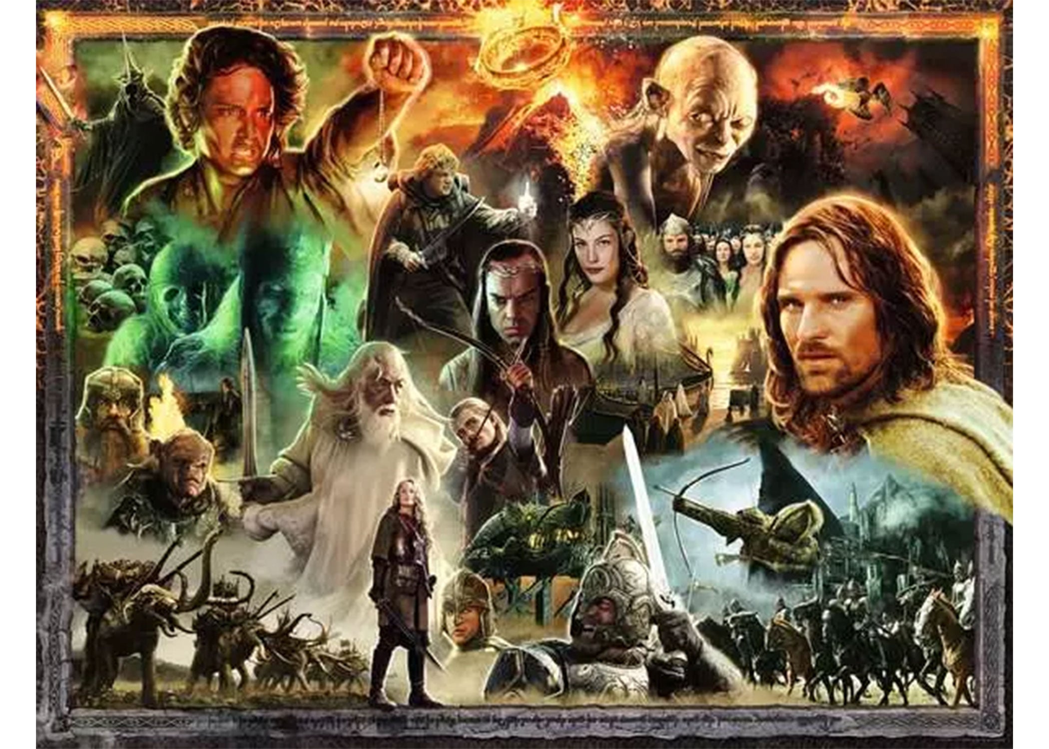 The Lord of the Rings: The Return of the King 2000-Piece Puzzle Gallery Image 3