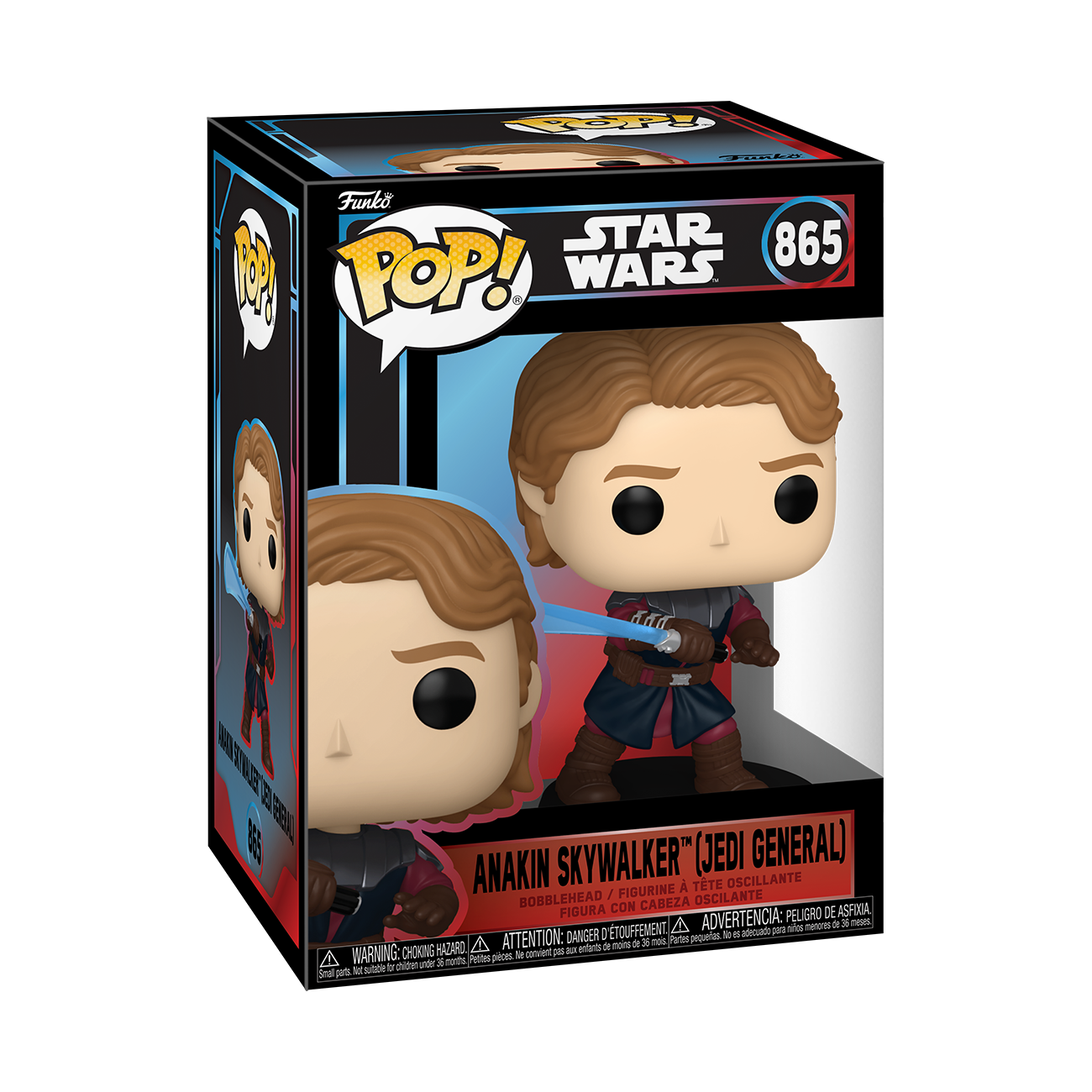 Star Wars Pop! #865 Anakin Skywalker (Jedi General) Gallery Image 3