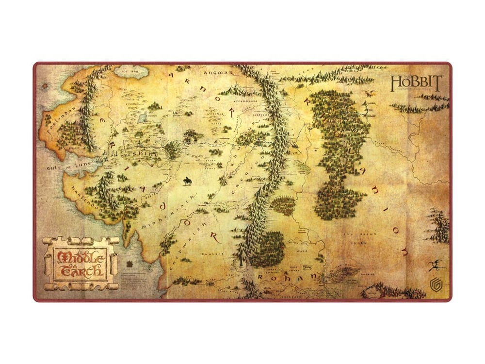 The Hobbit Middle-earth Map Playmat Gallery Image 1