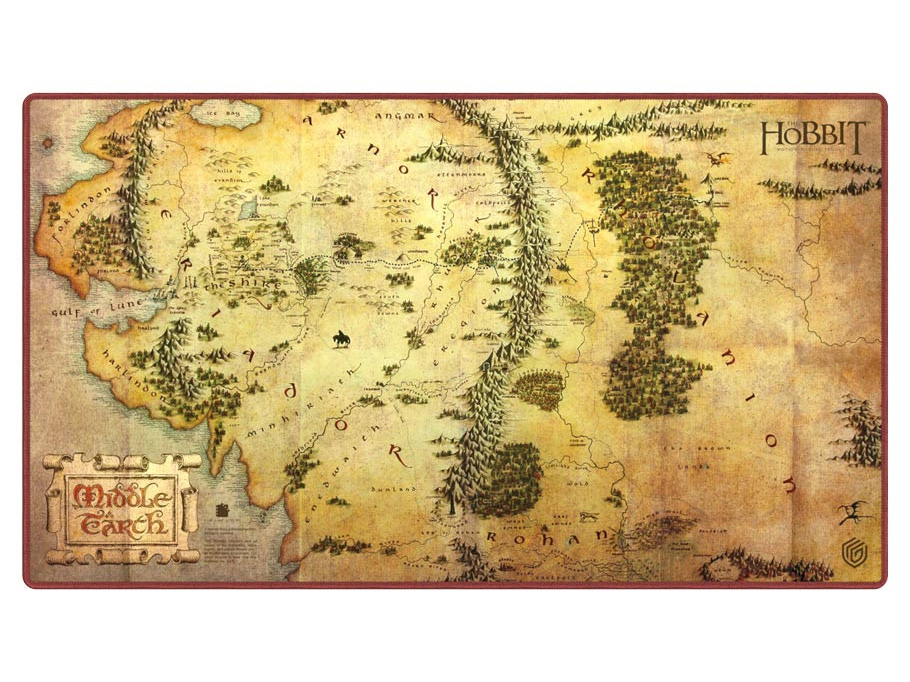 The Hobbit Middle-earth Map Playmat Gallery Image 3