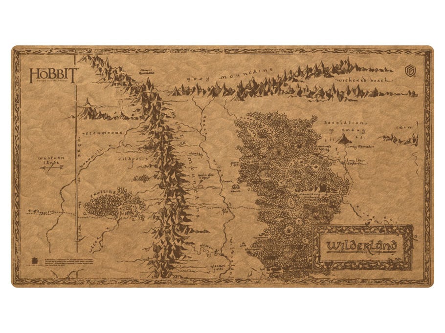 The Hobbit Sophoskin Wilderland Map Playmat Gallery Image 3