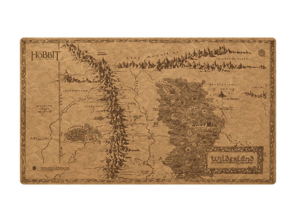 The Hobbit Sophoskin Wilderland Map Playmat Gallery Image 1