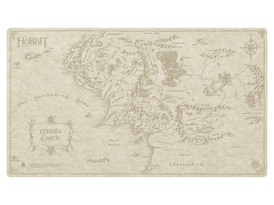 The Hobbit Sophoskin Middle-earth Map Playmat Gallery Image 3