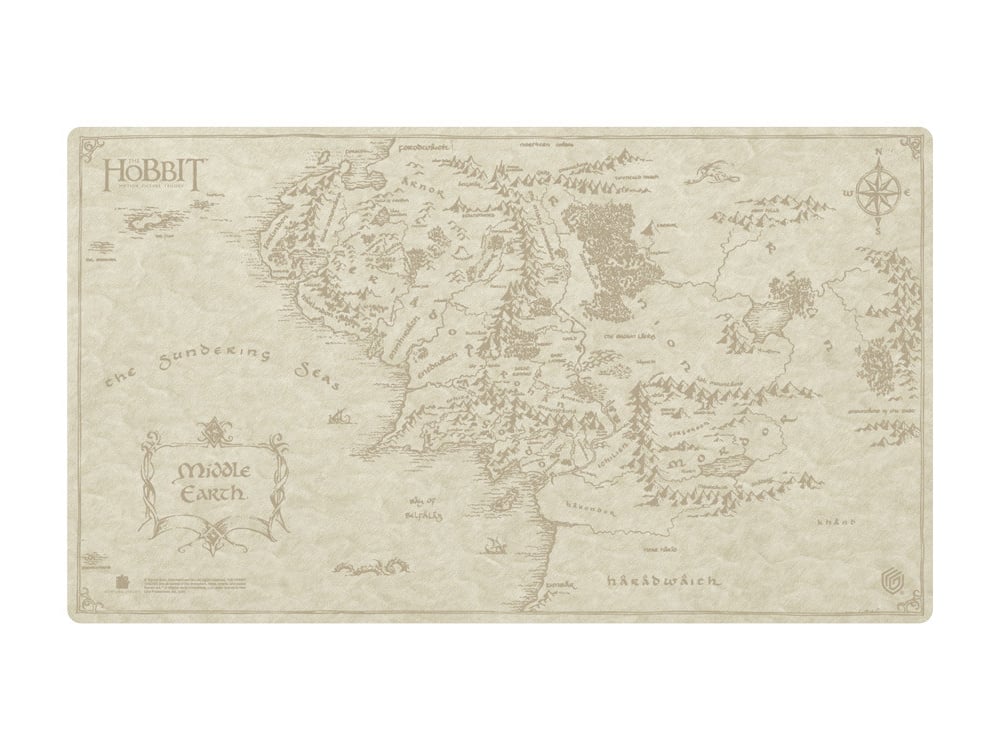 The Hobbit Sophoskin Middle-earth Map Playmat Gallery Image 1