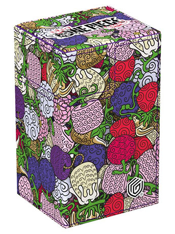Netflix ギフトボックス　2024 サウンドエフェクト One Piece (Netflix) Devil Fruit Pattern Flip`n`Tray 80+ Deck Box