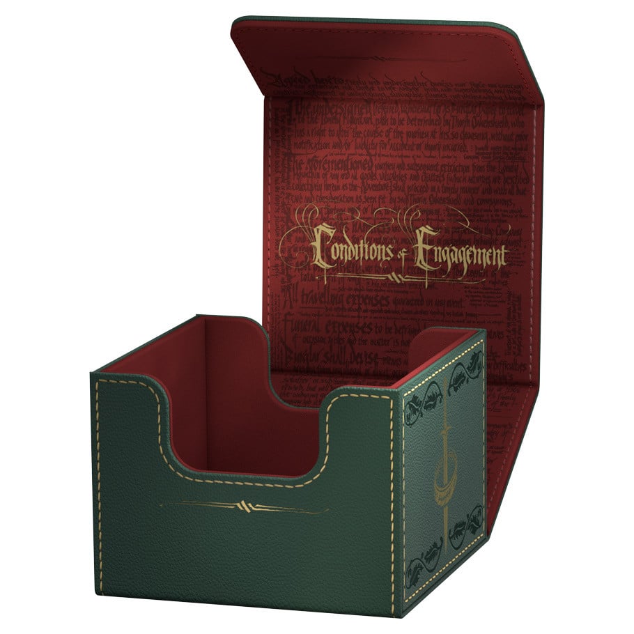The Hobbit a Fateful Engagement Fuax Leather Sidewinder 133+ Deck Box Gallery Image 3