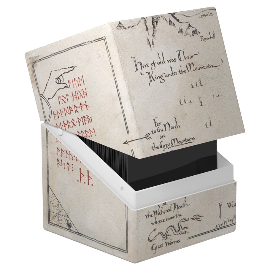 The Hobbit Boulder 100+ Return to Earth Thror’s Map Deck Box Gallery Image 3