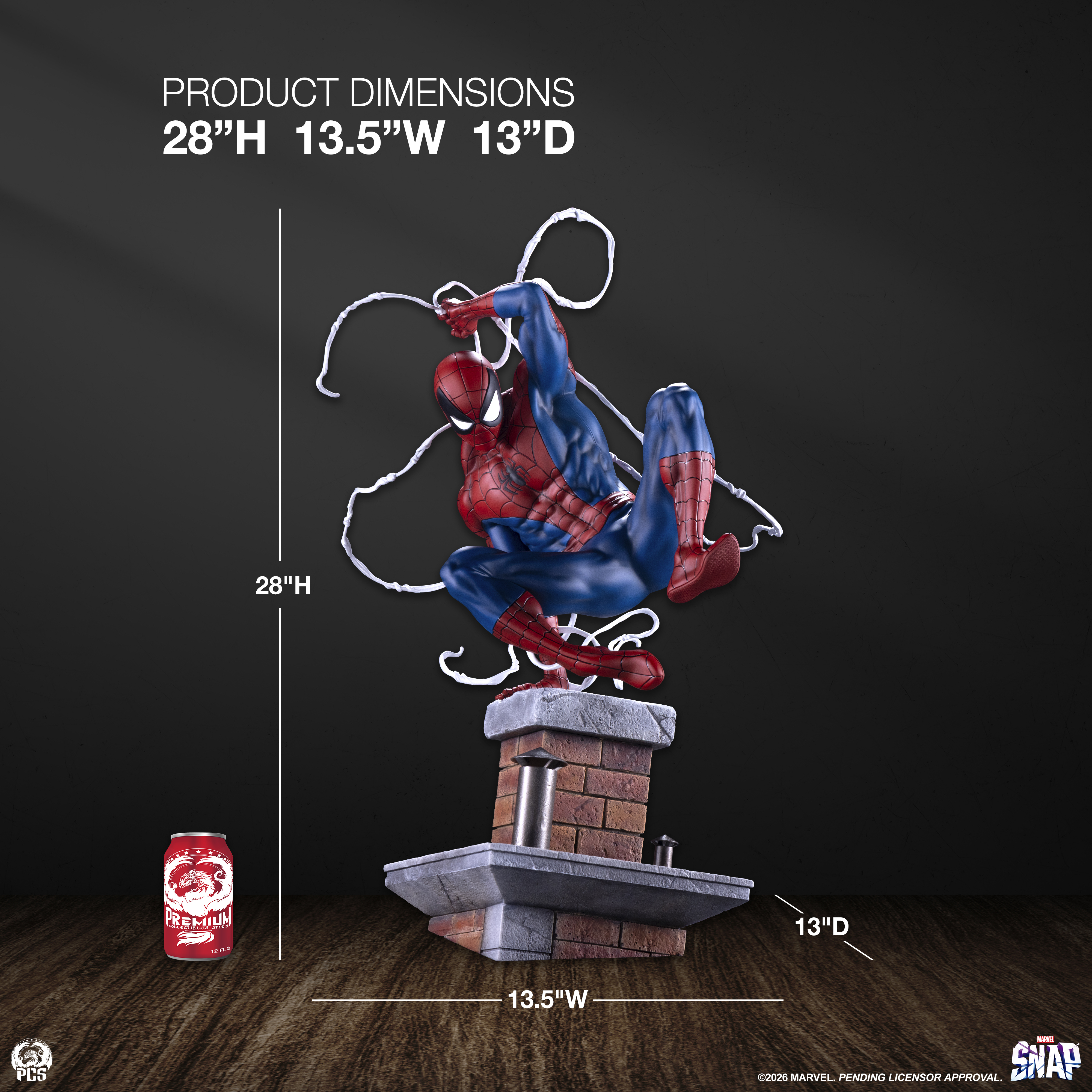 Marvel Snap Spider-Man 1/3 Scale Limited Edition Statue Gallery Image 17