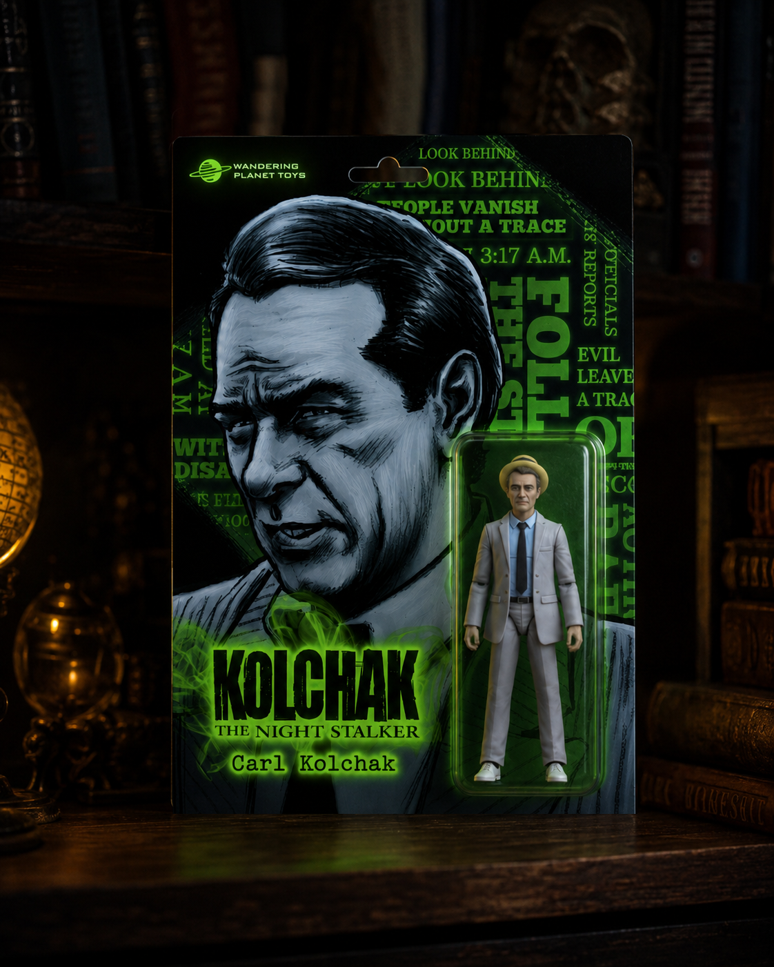 Kolchak: The Night Stalker Carl Kolchak 1/12 Scale BBTS Exclusive Action Figure Gallery Image 4