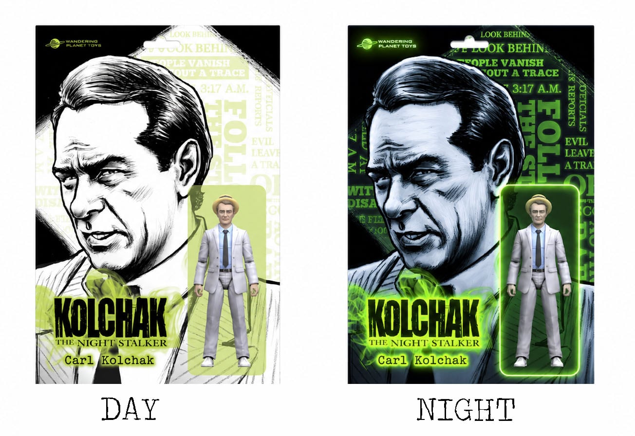 Kolchak: The Night Stalker Carl Kolchak 1/12 Scale BBTS Exclusive Action Figure Gallery Image 5