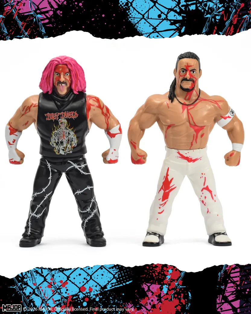 Major Bendies Sabu & Joey Janela Figure Two-Pack Gallery Image 3