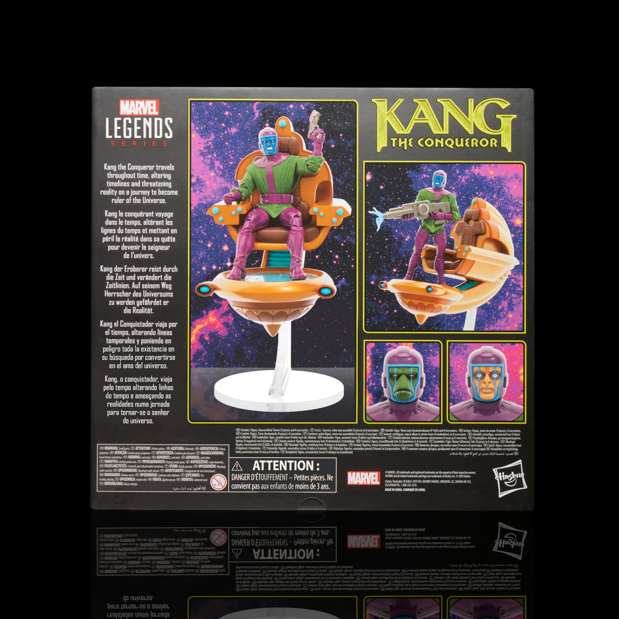 Kang the Conqueror Marvel Legends Kang Action Figure and Throne Set Gallery Image 17