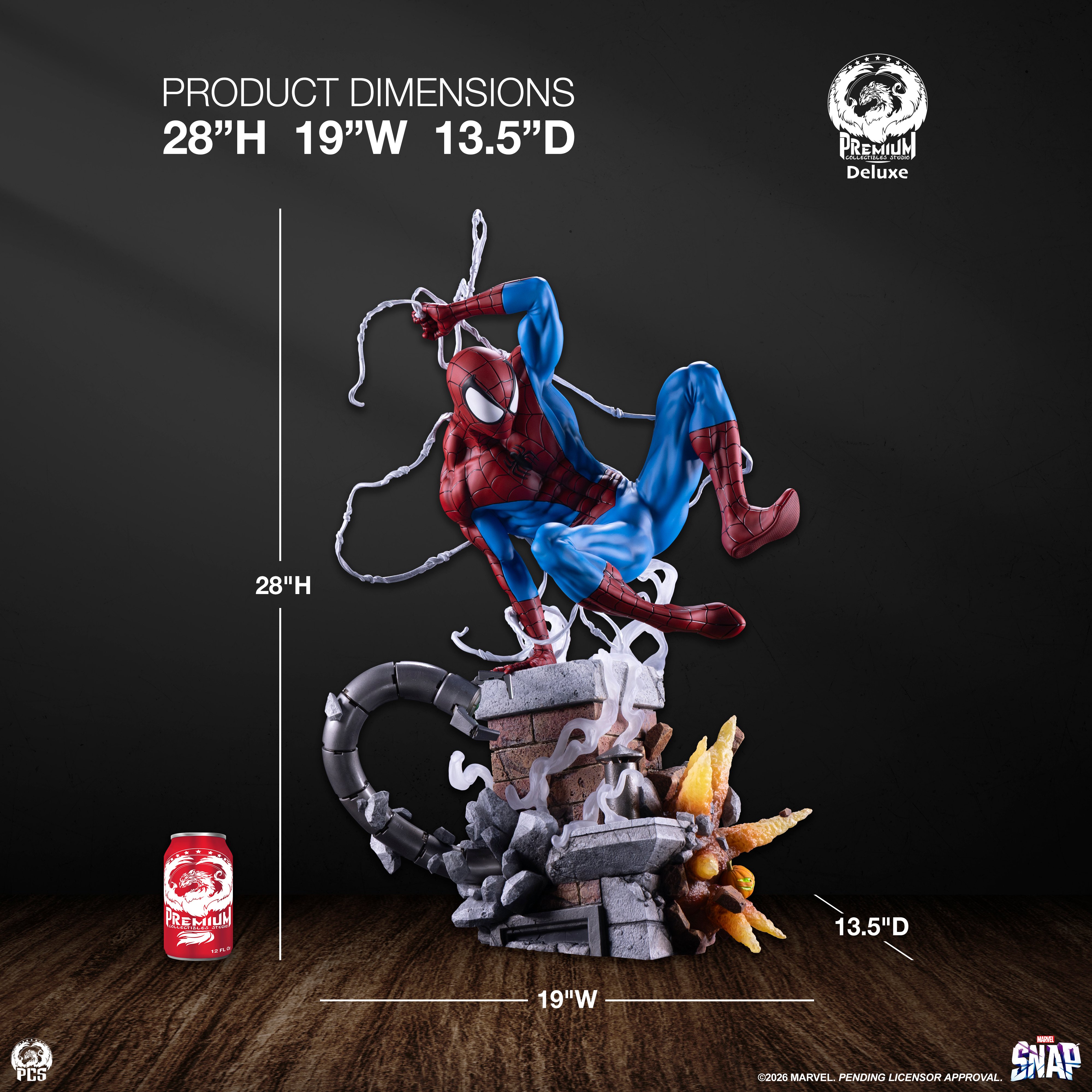 Marvel Snap Spider-Man (Deluxe Ver.) 1/3 Scale Limited Edition Statue Gallery Image 24