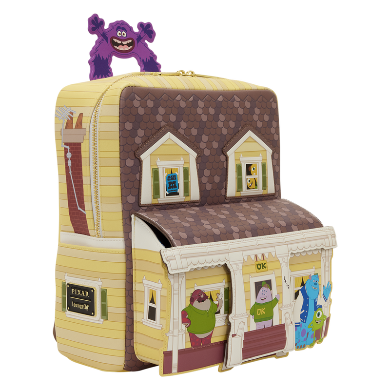 Monsters University Oozma Kappa House Figural Mini Backpack Gallery Image 4