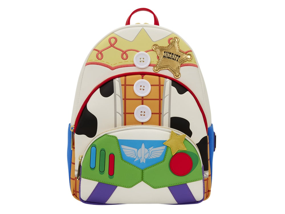 Toy Story 5 Triple Pocket Jessie, Woody, & Buzz Mini Backpack