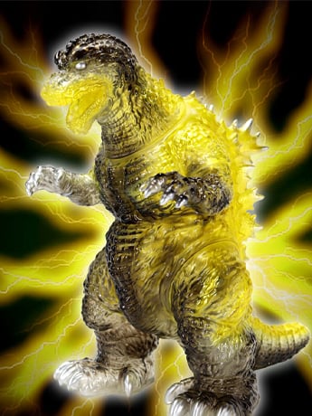 Godzilla, Mothra and King Ghidorah: Giant Monsters All-Out Attack (2001) BIG Retro Soft Vinyl Series Godzilla Roaring (Gravity Beam Absorption) Figure Gallery Image 2