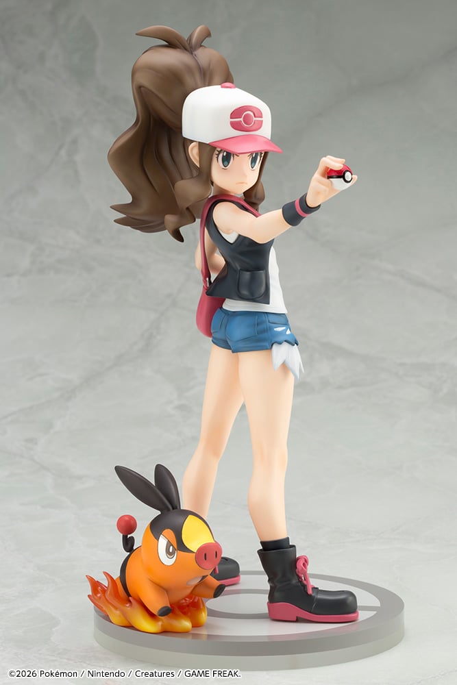 Pokemon ArtFX J Hilda with Tepig 1/8 Scale Figure (Reissue) Gallery Image 3