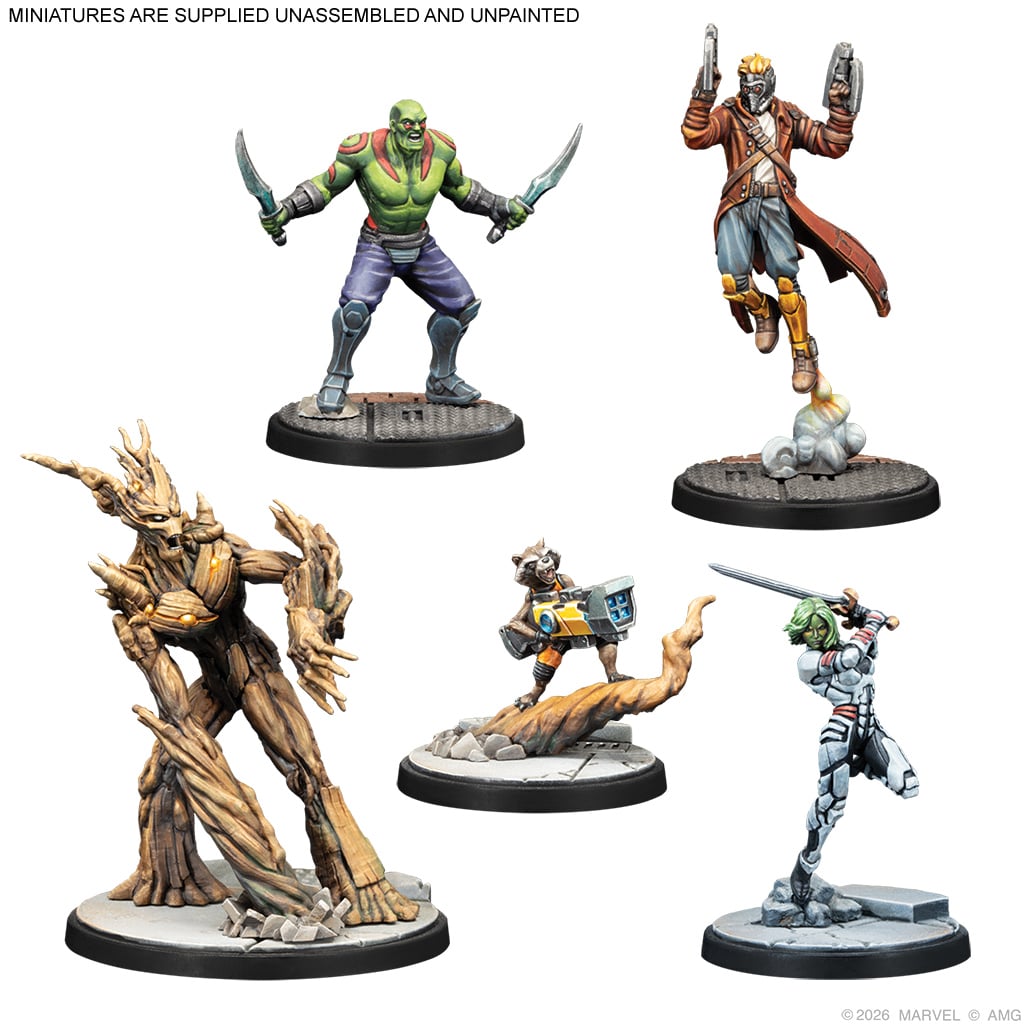 Marvel: Crisis Protocol Guardians of the Galaxy Starter Set